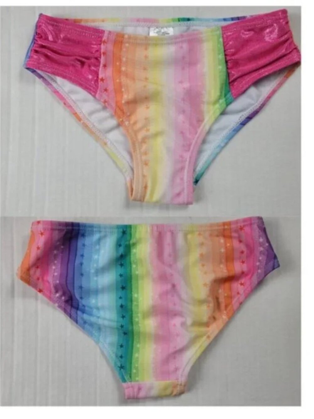 Girls Swimsuit Bundle Size 5/6 Trolls Floatimini Coverup Lot - Picture 10 of 16